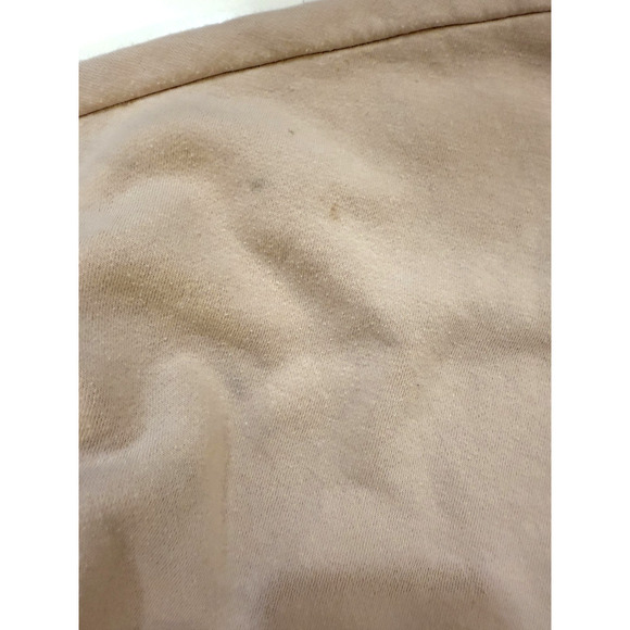 Good Vibes Leopard Sweatshirt Womens Medium Zenana Taupe Graphic Cropped Boxedd - Picture 8 of 8